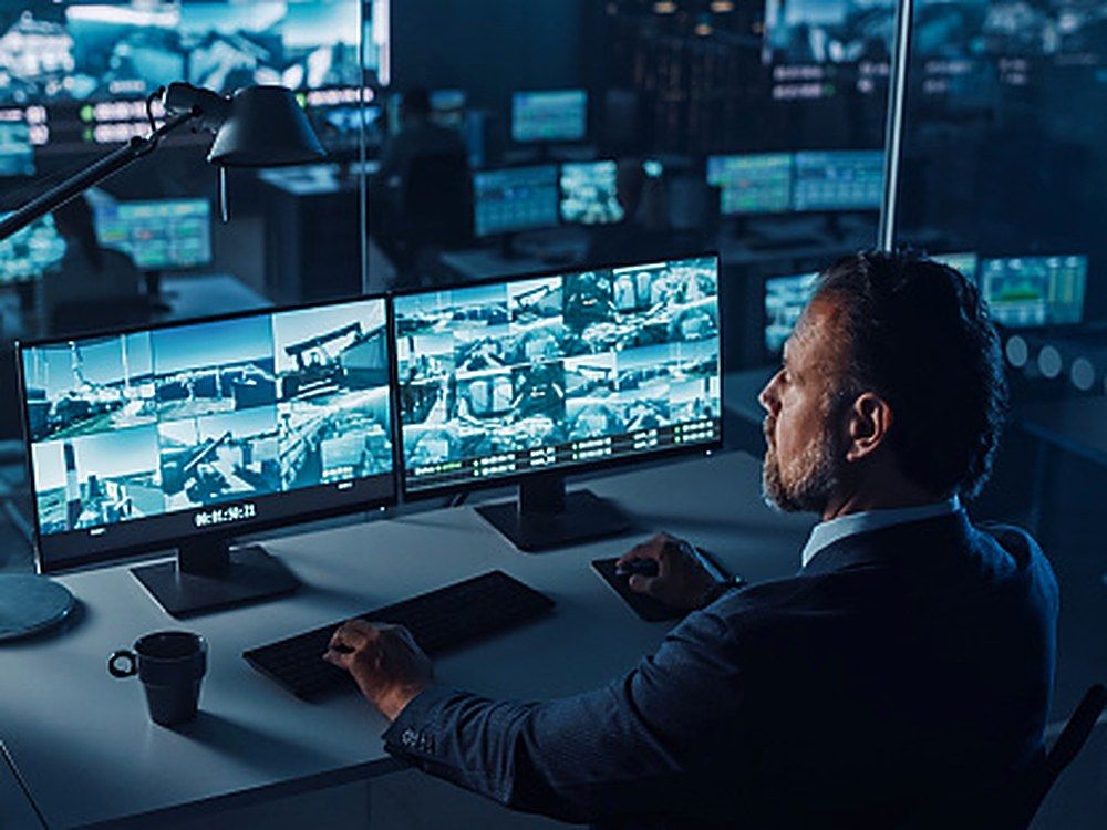 Centro de mando de videovigilancia